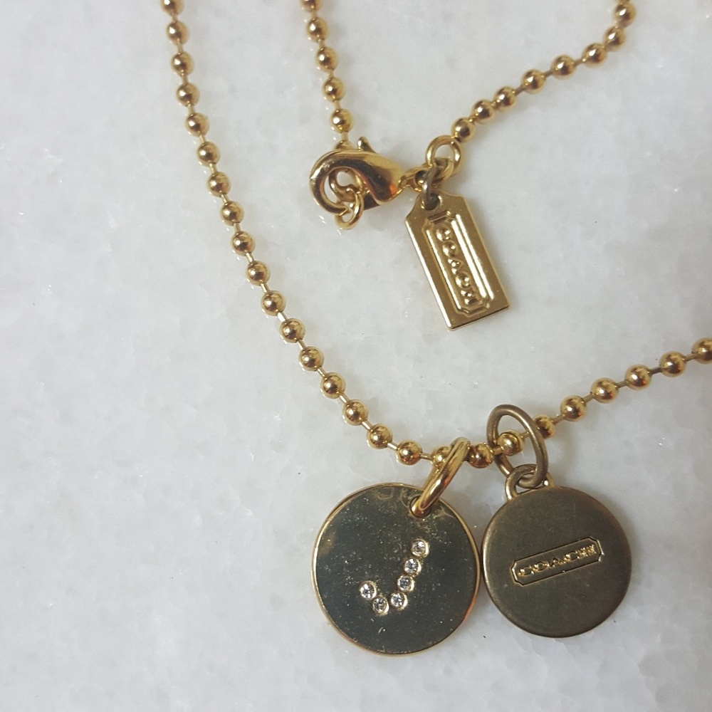 ✔️Coach Necklace with extra pendant - Picture 3 of 7